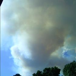 Smoke from Canon City Fire